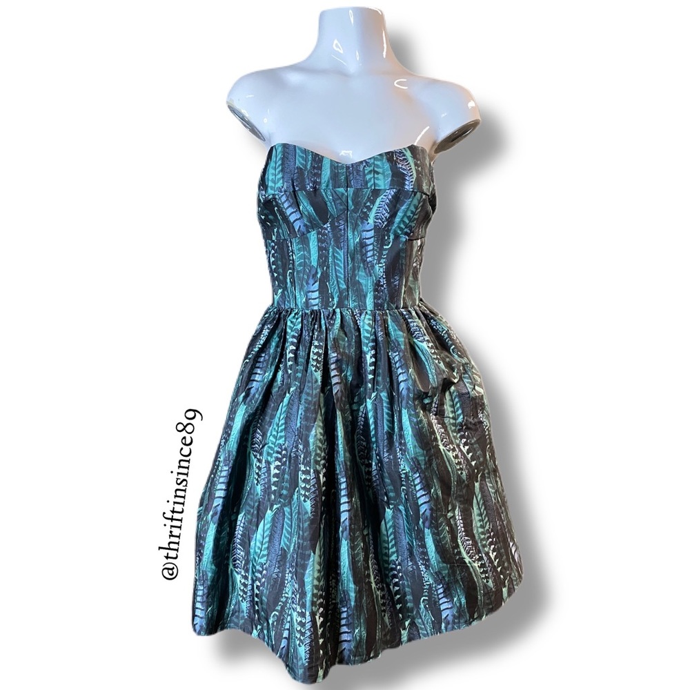 🚫SOLD🚫NWT - Jack Wills Fabulously British Strapless Dress - US 8 - Picture 2 of 6